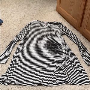 Long sleeve t-shirt dress